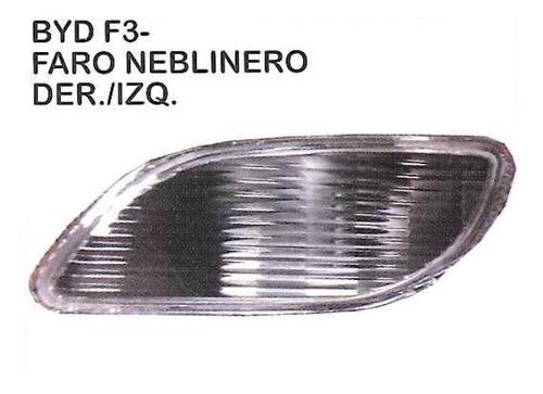 Neblinero Byd F3 2005 - 2013