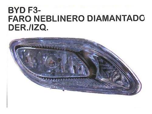 Neblinero Faro Diamantado Byd F3 2005 - 2013