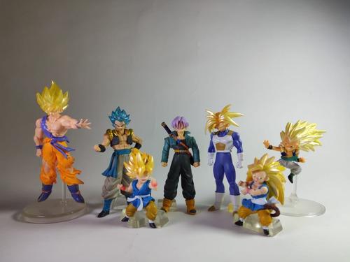 Dragon Ball Gashapon Goku Freezer Trunks Gogeta Figura Hg
