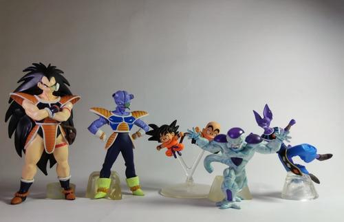 Dragon Ball Gashapon Goku Krillin Freezer Bills Figura Hg