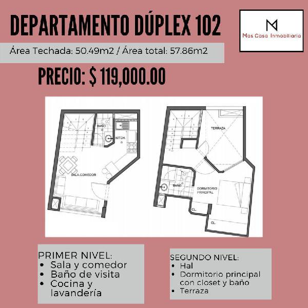 Duplex Primer Piso Frente a Parque - Velasco Astete