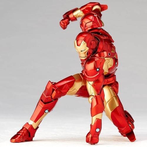 Figura Amazing Yamaguchi Revoltech - Iron Man Original