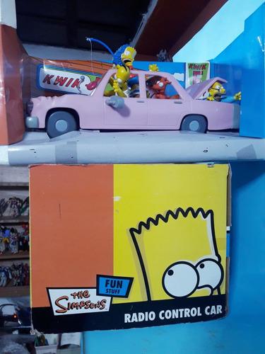 Figura De Coleccion - Los Simpsons - Carro Auto A Control