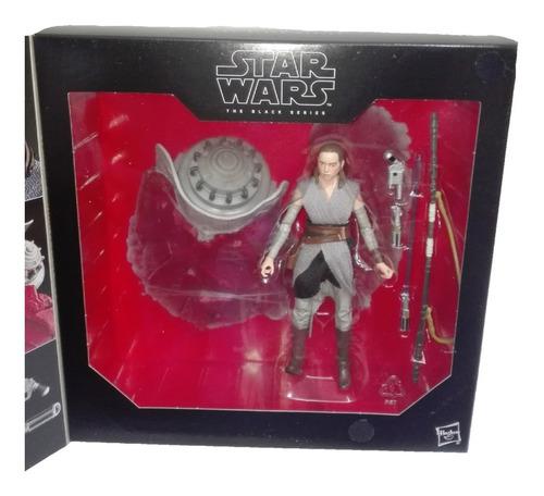Figura Jedi Rey Diecast Training 15cm Star Wars Hasbro