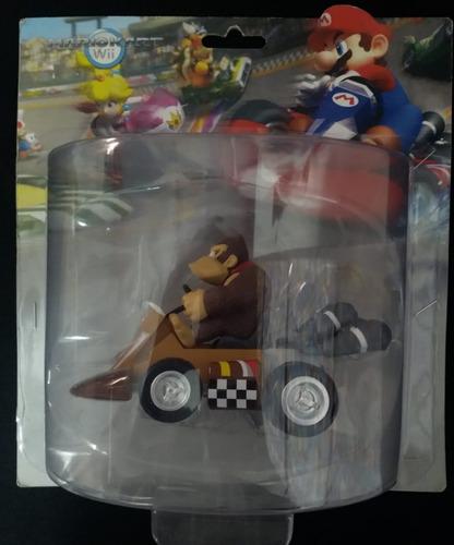 Figura Mario Bros Juguete Muñeco Carro Racing