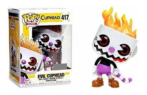 Funko Pop! Games Evil Cuphead 417 Exclusive Figure