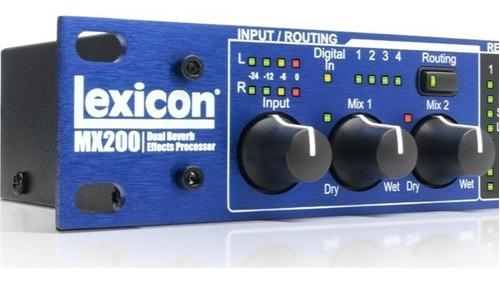 Lexicon Mx200 Procesador De Efectos Reverb Dual Voz Audio