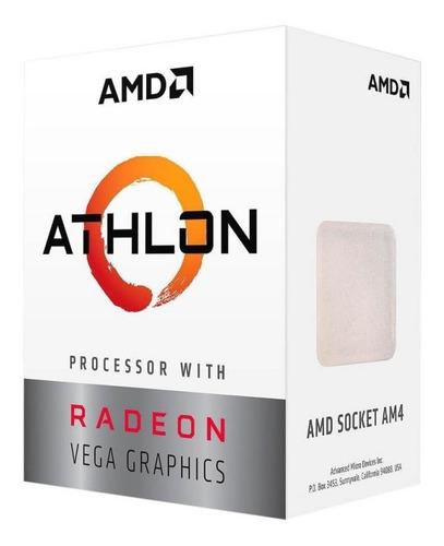 Procesador Amd Athlon 200ge, 3.20ghz, 4mb L3, 1mb L2