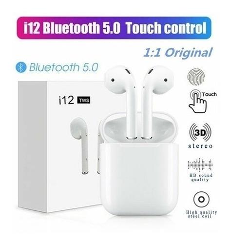 Audífonos Bluetooth AirPods I12 Tws: Control Tactil 5.0