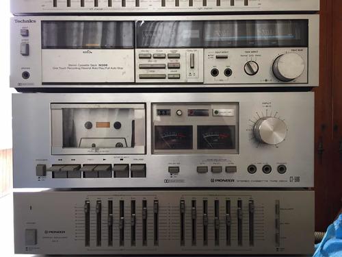 Deck Cassettera Vintage Pioneer Technkxs Sansui Marantz Sony