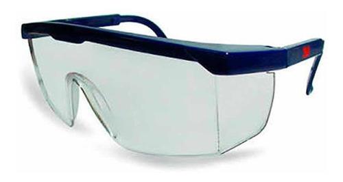 Lentes De Protección 3m De Marco Azul, N95