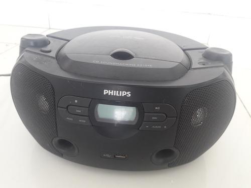 Radio Minicomponente Negro Soundmachine Az1048 Philips Usb