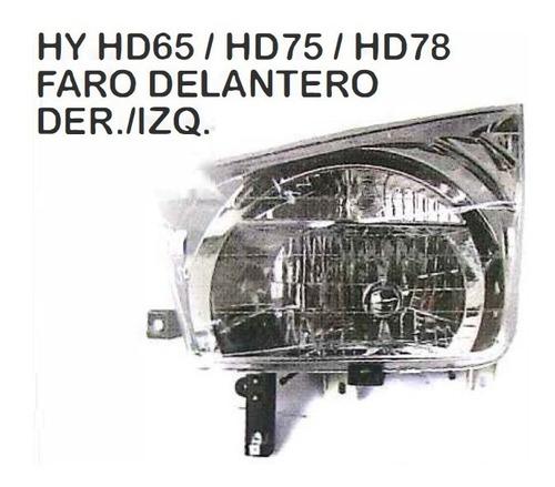 Faro Delantero Hyundai Hd65 - Hd75 - Hd78 Camion