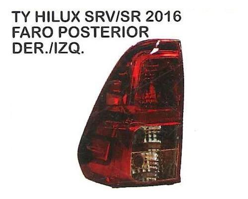 Faro Posterior Toyota Hilux 2016 - 2020