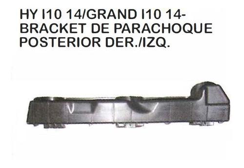 Guia Bracket Parachoque Posterior Hyundai Grand I10 2014-18
