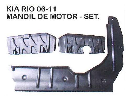 Mandil De Motor Kia Rio 2006 - 2011