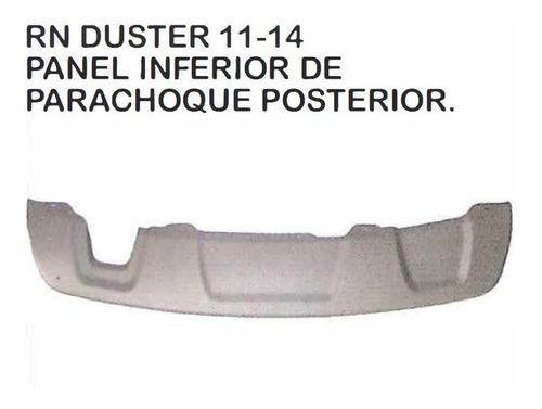 Parachoque Posterior Panel Inferior Renault Duster 2011-2014