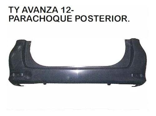 Parachoque Posterior Toyota Avanza 2012 - 2018