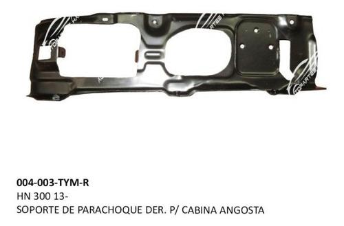 Parachoque Soporte Cabina Angosta Hino 300 2013 - 2020