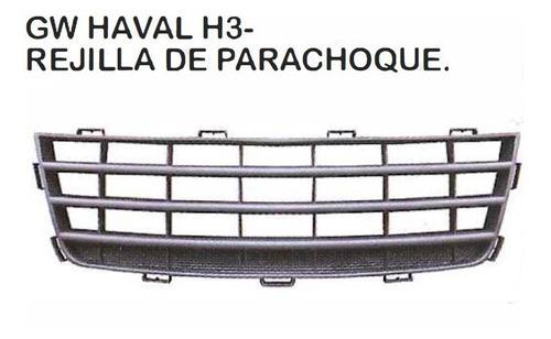 Rejilla De Parachoque Great Wall Haval H3 2005 - 2012