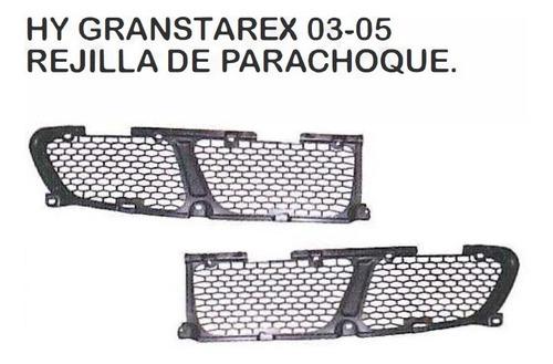 Rejilla De Parachoque Hyundai Gran Starex 2003 - 2005