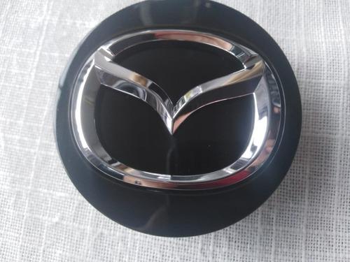 Tapa Emblema Logo De Aro Original Nueva Mazda