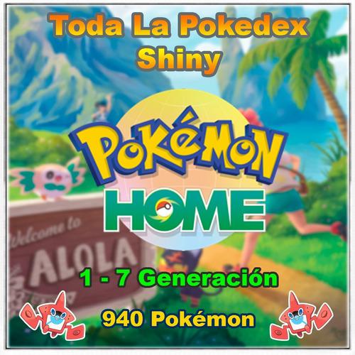 Pokémon Home Competitivos 1 A 7 Gen Pokedex Compl.