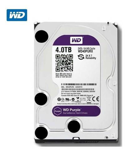 Disco Duro 4tb Western Digital Purple Sata 6gb/s 3.5 Envíos