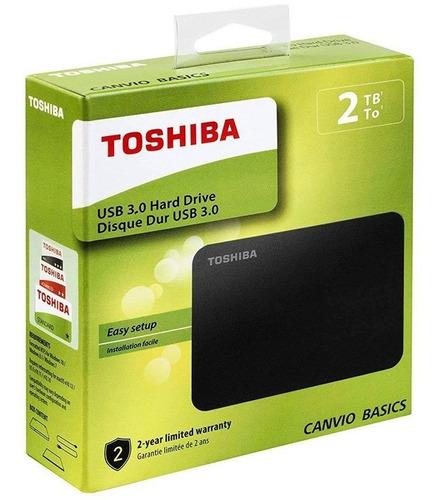 Disco Duro Externo Toshiba 2tb Canvio Basics Usb 3.0 Origina
