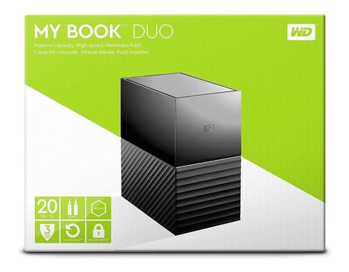 Disco Duro Externo Western Digital 20tb Book Duo Usb 3.0