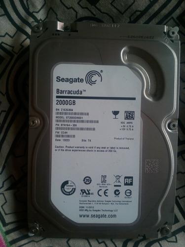 Disco Duro Sata 2tb Seagate Barracuda