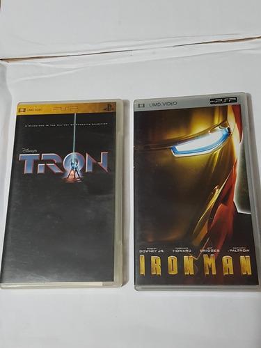 Playstation Pelicula De Psp Iron Man Y Tron