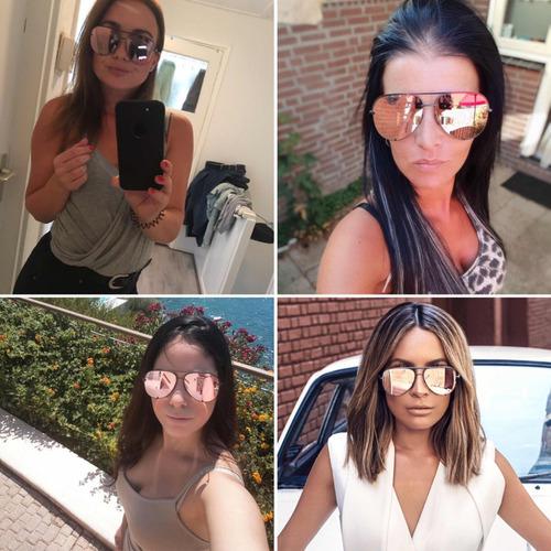 Gafas De Sol Para Mujer Espejo Uv400hd Lentes Verano 2020