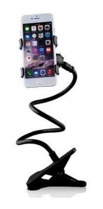 Holder Brazo Largo Flexible Con Gancho Para Celulares iPhone