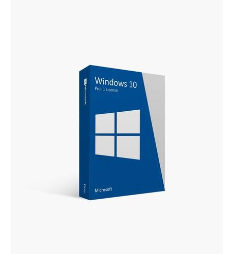 Licencia Para Windows 10 Pro Original Oem De Por Vida