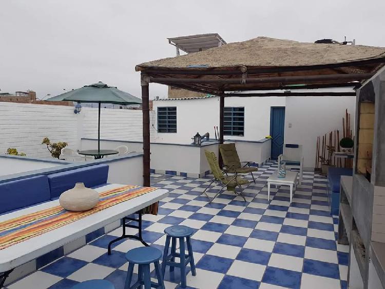 Amplia Casa de Playa en San Bartolo Alquiler por un Año
