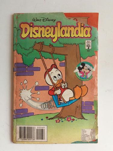 Antiguo Comic Disneylandia Mickey, Tribilin, Pato Donald