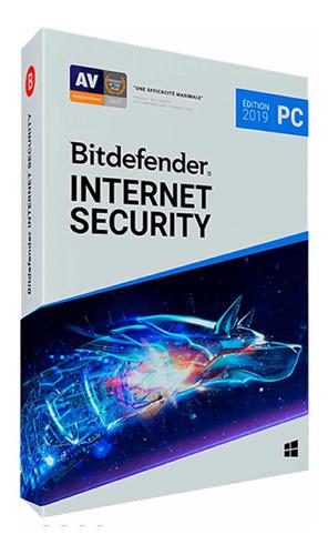 Antivirus Bitdefender Internet Security 2020 1 Año 1 Pc