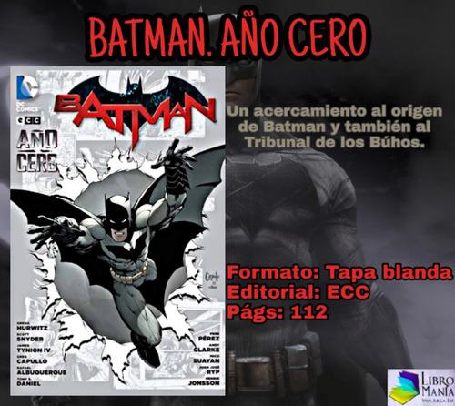 Batman Año Cero. Cómic Ecc