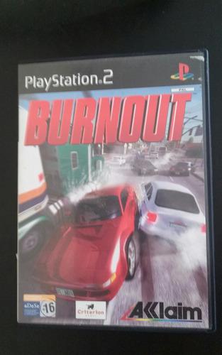 Burnout Pal (sin Manual) - Play Station 2 Ps2