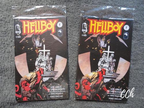 Cómic Hellboy - Los Lobos De San Augusto Vuk Cch
