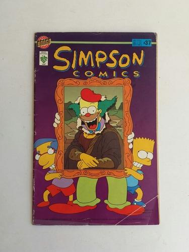 Comic Simpson Doble Portada Año 1996