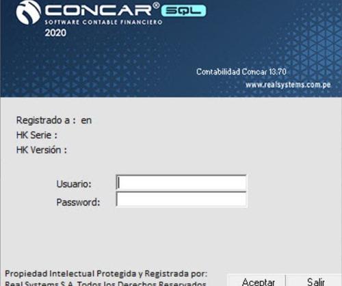 Concar Sql 13.70 (2020) Ultima Version