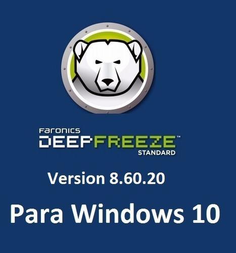 Deep Freeze Ver. 8.60 - Congele Su Pc - Para Windows 10