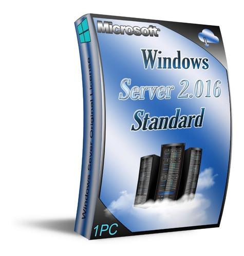 Lic. Server 2016 Standard, 1 Pc Permanente