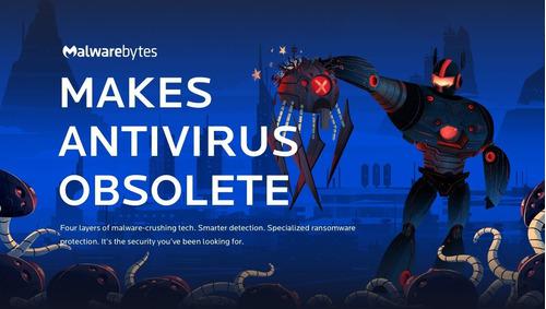 Malwarebytes Premium 1 Pc Original 4 Años - Antivirus