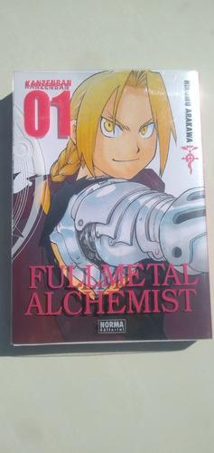 Manga Cómic Fullmetal Alchemis Kanzenban 01 Norma Editorial