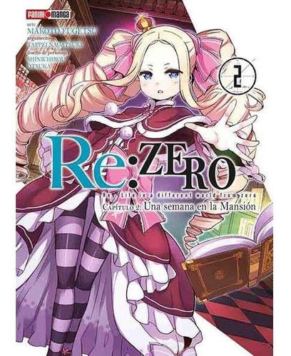 Manga Re Zero Parte 02 Tomo 02 - Mexico