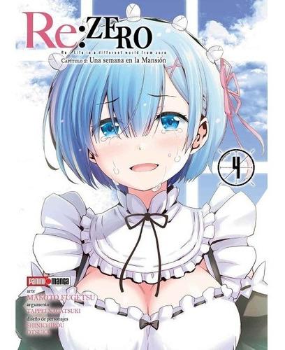 Manga Re Zero Parte 02 Tomo 04 - Mexico