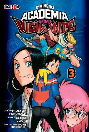 Manga Vigilante My Hero Academia Ilegals Tomo 03 - Argentina